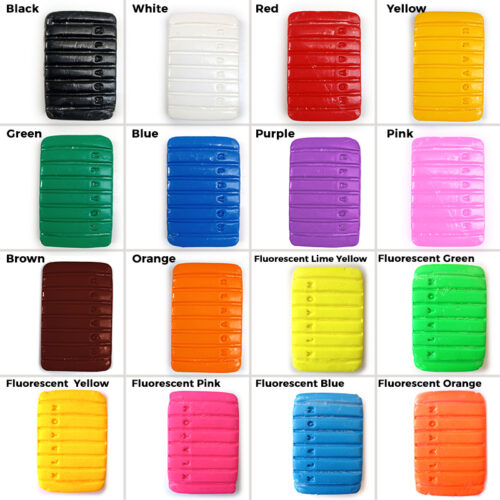 Klay On Plus Polymer Clay Oven Bake Single Color Block - 100g