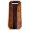 Java Plum and Rosewood Edge Grain Cutting Board 17" x 8"