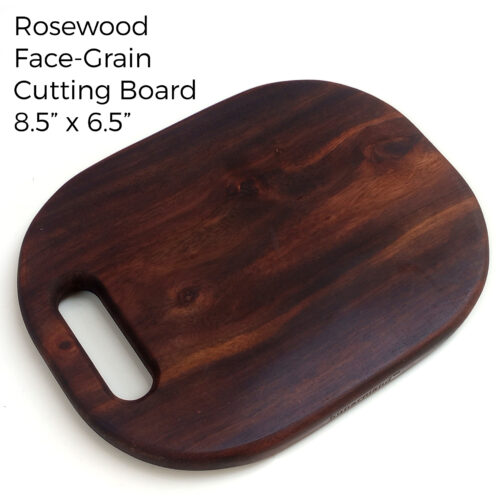 Rosewood Face Grain Mini Cutting Board - 8.5" x 6.5"