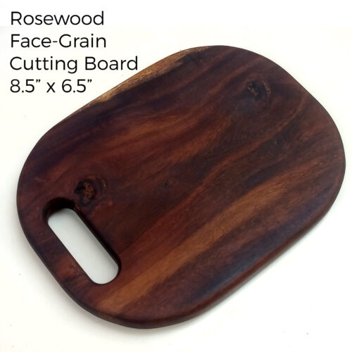 Rosewood Face Grain Mini Cutting Board - 8.5" x 6.5"