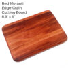 Red Meranti Mini Edge Grain Cutting Board - 8.5" x 6"