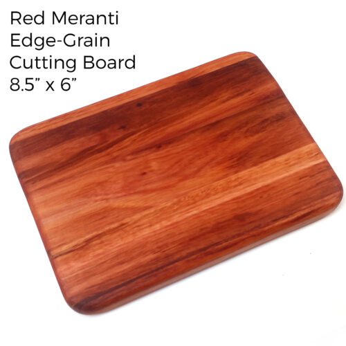 Red Meranti Mini Edge Grain Cutting Board - 8.5" x 6"