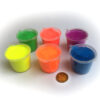 6 Shades Fluorescent Pigment Powders for Art and Craft - 50g