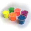 6 Shades Fluorescent Pigment Powders for Art and Craft - 50g