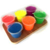 6 Shades Fluorescent Pigment Powders for Art and Craft - 50g