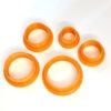 Graduated Circles Clay Cutters - 5 Pieces Set Polymer Clay Cutter