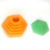 Graduated Hexagon Clay Cutters - 5 Pieces Set Polymer Clay Cutter
