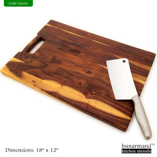 Rosewood Elegance Face Grain Cutting Board - 17" x 11"