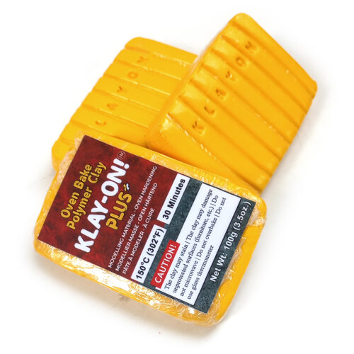 Klay On Plus Polymer Clay Oven Bake Single Color Block - 100g