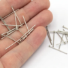 Flathead Hat Pins Silver – 20mm – 10g Pack for Jewelry Making