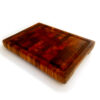 Acacia End Grain Cutting Board with Juice Groove – 10.5" x 8" x 1.25"