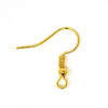 Ballwire Fish Earring Hooks Gold – Pack of 48 / 100