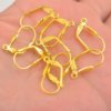 Leverback Earring Hooks Gold – Pack of 12