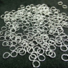 Jump Rings Silver - 4,5,6,7,8mm Jewelry Making 10g Pack