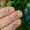 Jump Rings Silver - 4,5,6,7,8mm Jewelry Making 10g Pack