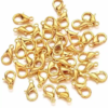 Trigger Lobster Claw Clasp Gold 6mm Connector – Pack of 24