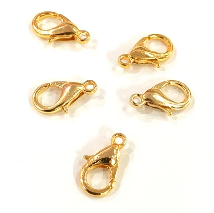 Trigger Lobster Claw Clasp Gold 6mm Connector – Pack of 24
