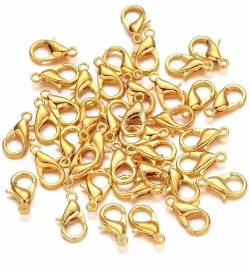 Trigger Lobster Claw Clasp Gold 6mm Connector – Pack of 24