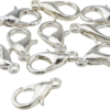 Trigger Lobster Claw Clasp Silver 6mm Connector – Pack of 24
