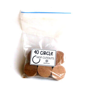 Circle MDF Cutouts - Pack of 40