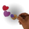 Heart MDF Cutouts - Pack of 30