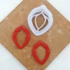 Flame Petal 2 Flame Petal Embossing Polymer Clay Cutter