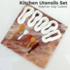 Kitchen Utensils Set of 5 – Polymer Clay Cutter Set