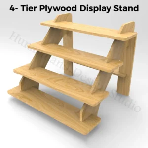 4-Tier Collapsible Display Stand